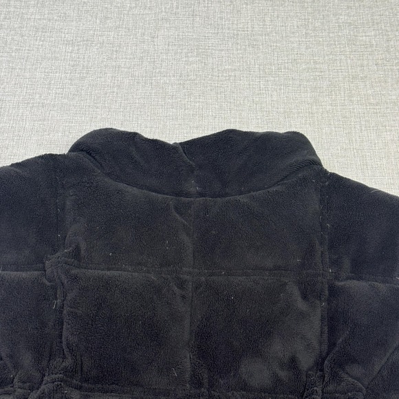 Eddie Bauer Puffer Down Vest Womens XL Black Insulated Lined Full Zip Pockets - Picture 9 of 9